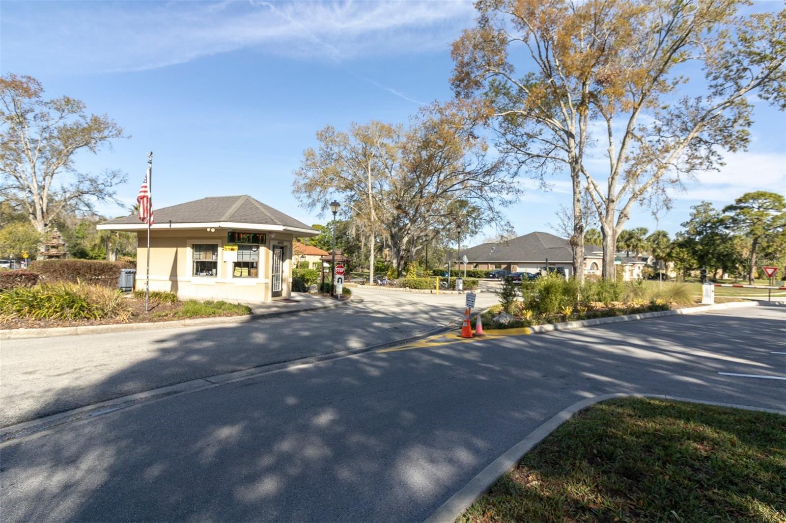 24-hour secured gated community