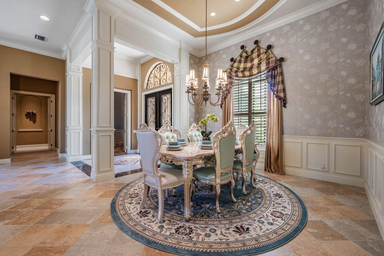 Dine in Style with meticulous decor