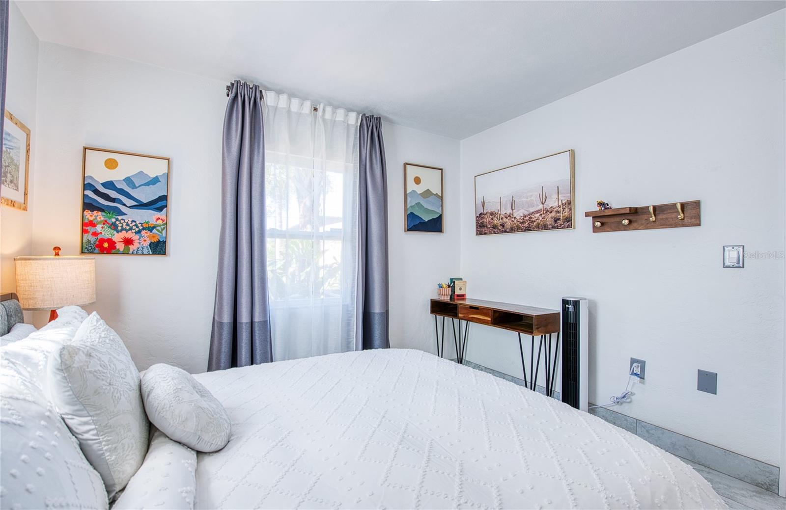 CASA BAJA: 2nd Bedroom with Workspace Desk