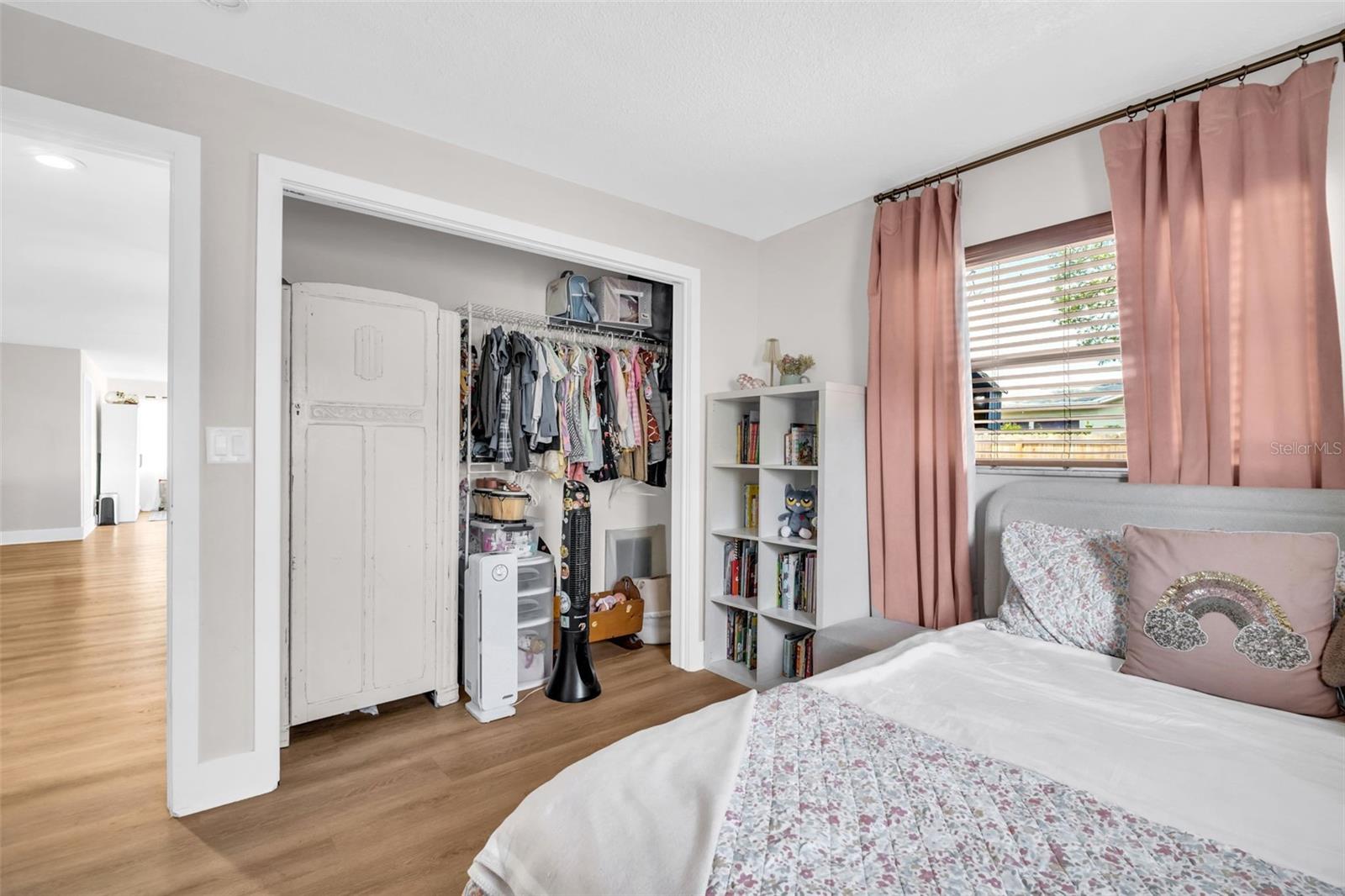 Perfectly positioned by the hall bath for added convenience~