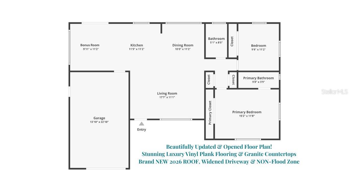 You'll love this light & bright opened floor plan~