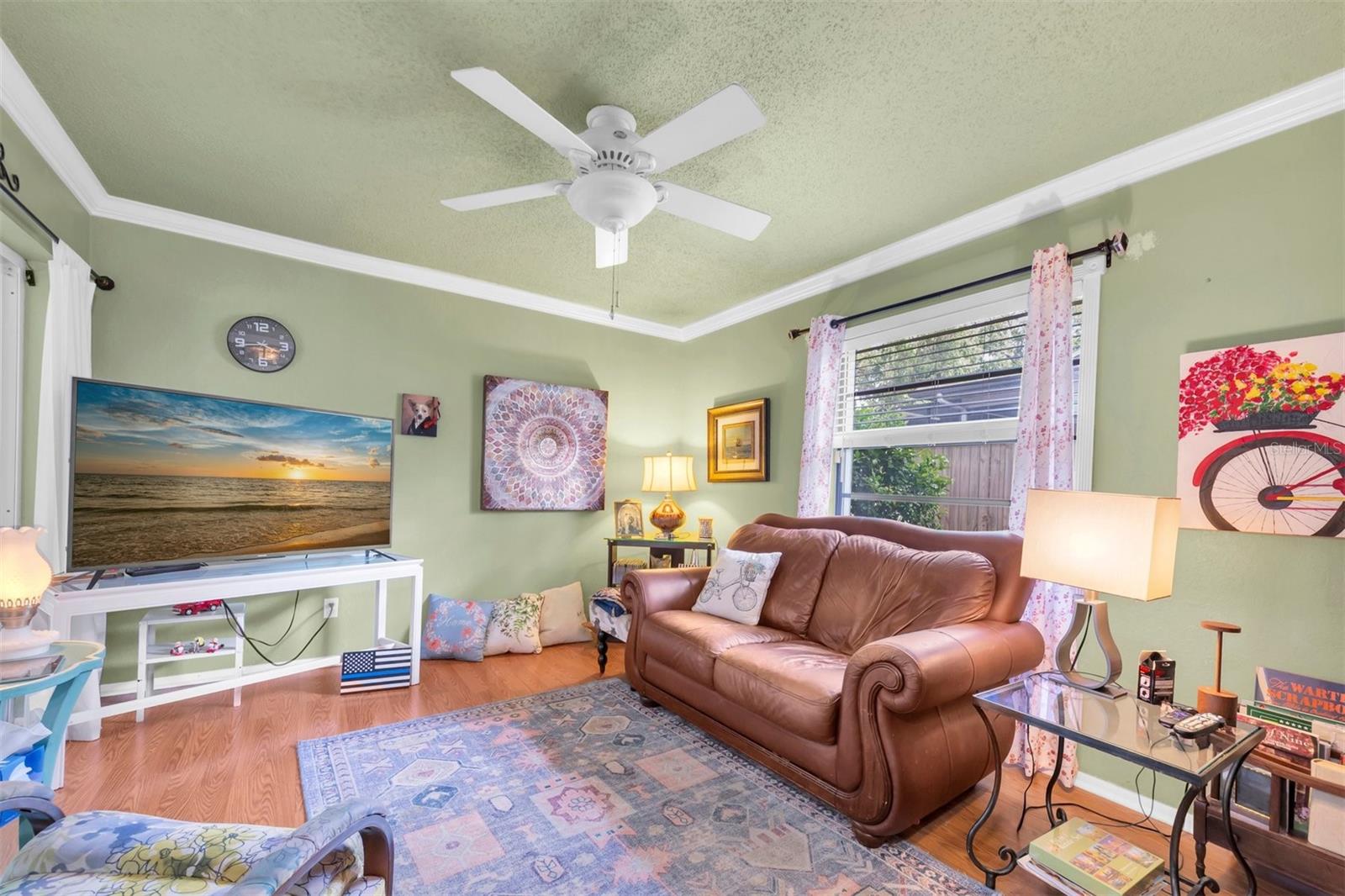 2ND BEDROOM WITH CROWN MOLDING