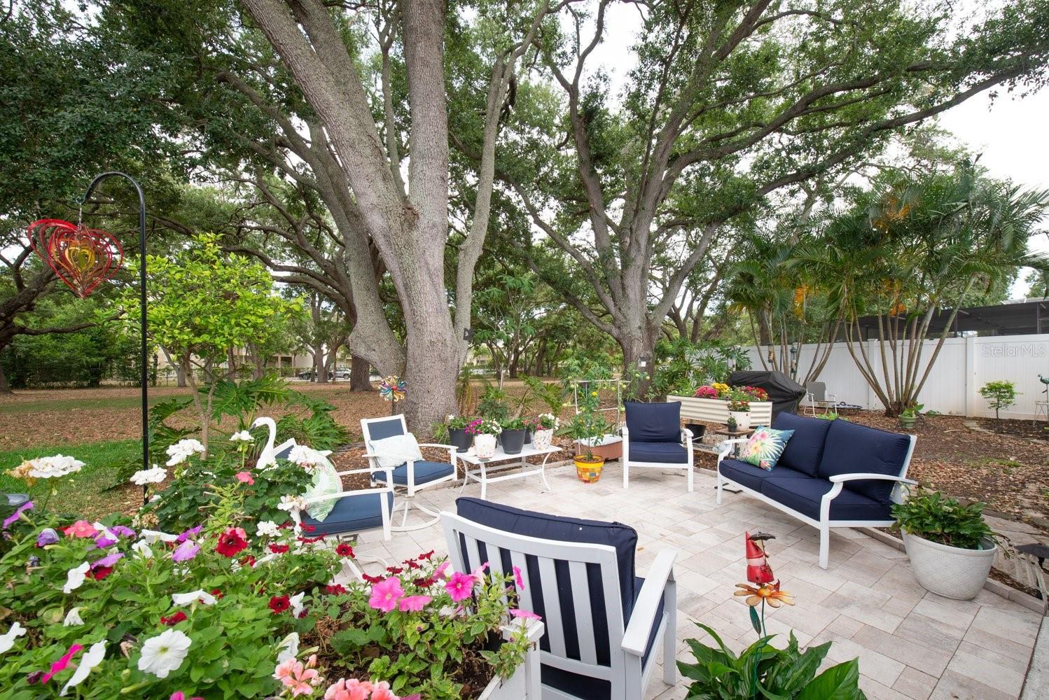 LUSH LANDSCAPING IN FULL BLOOM