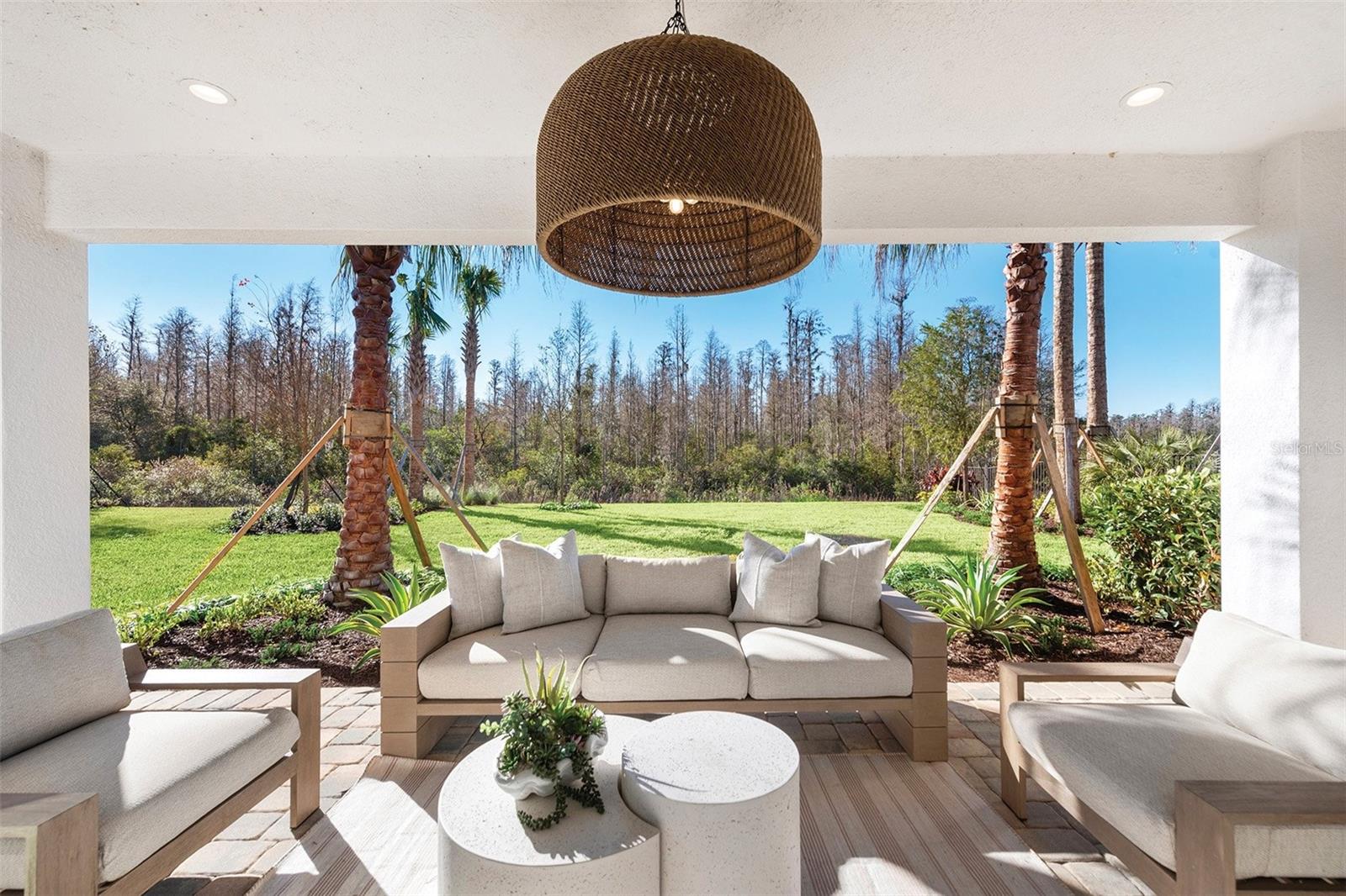 Back patio