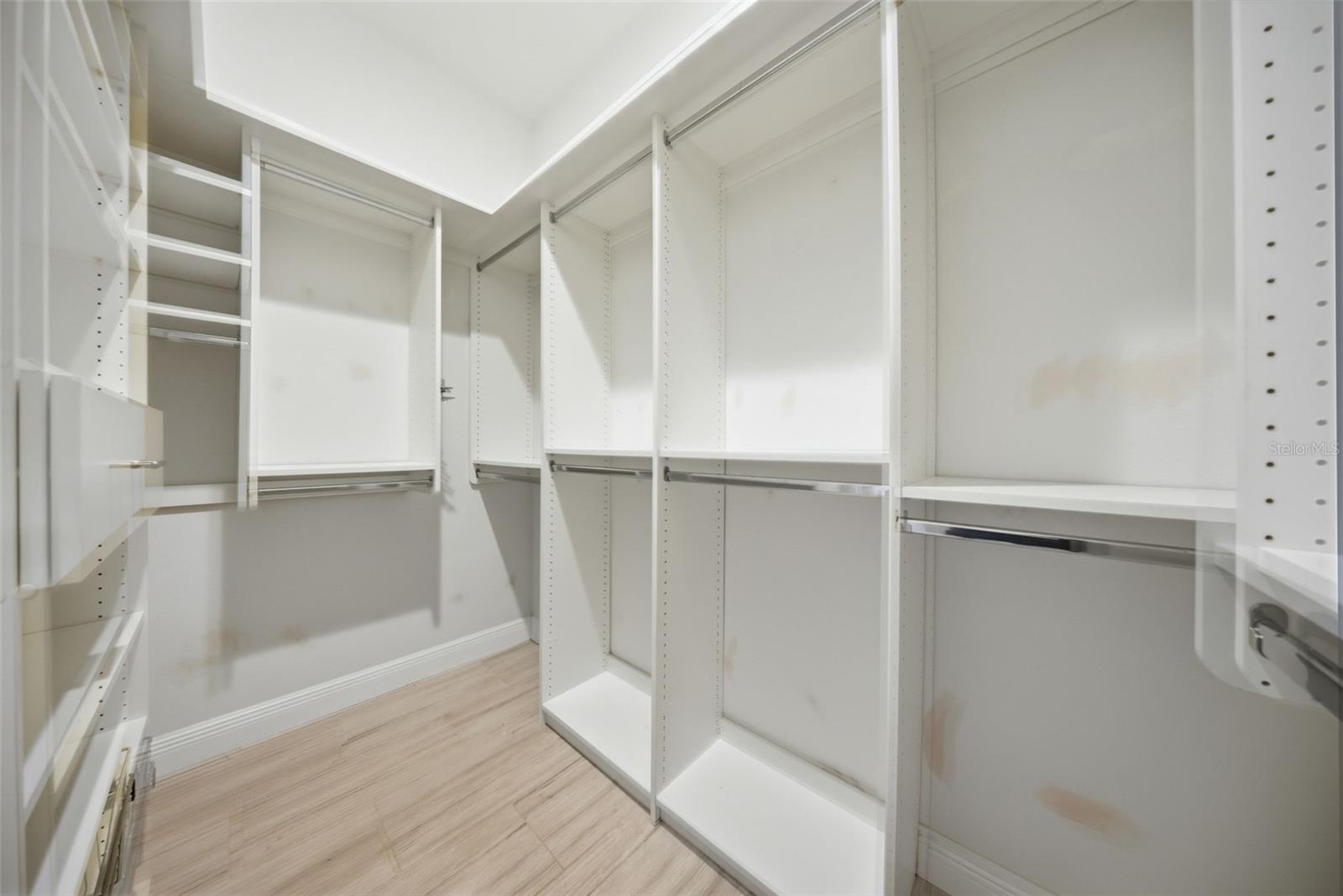 Primary Walk-in Closet