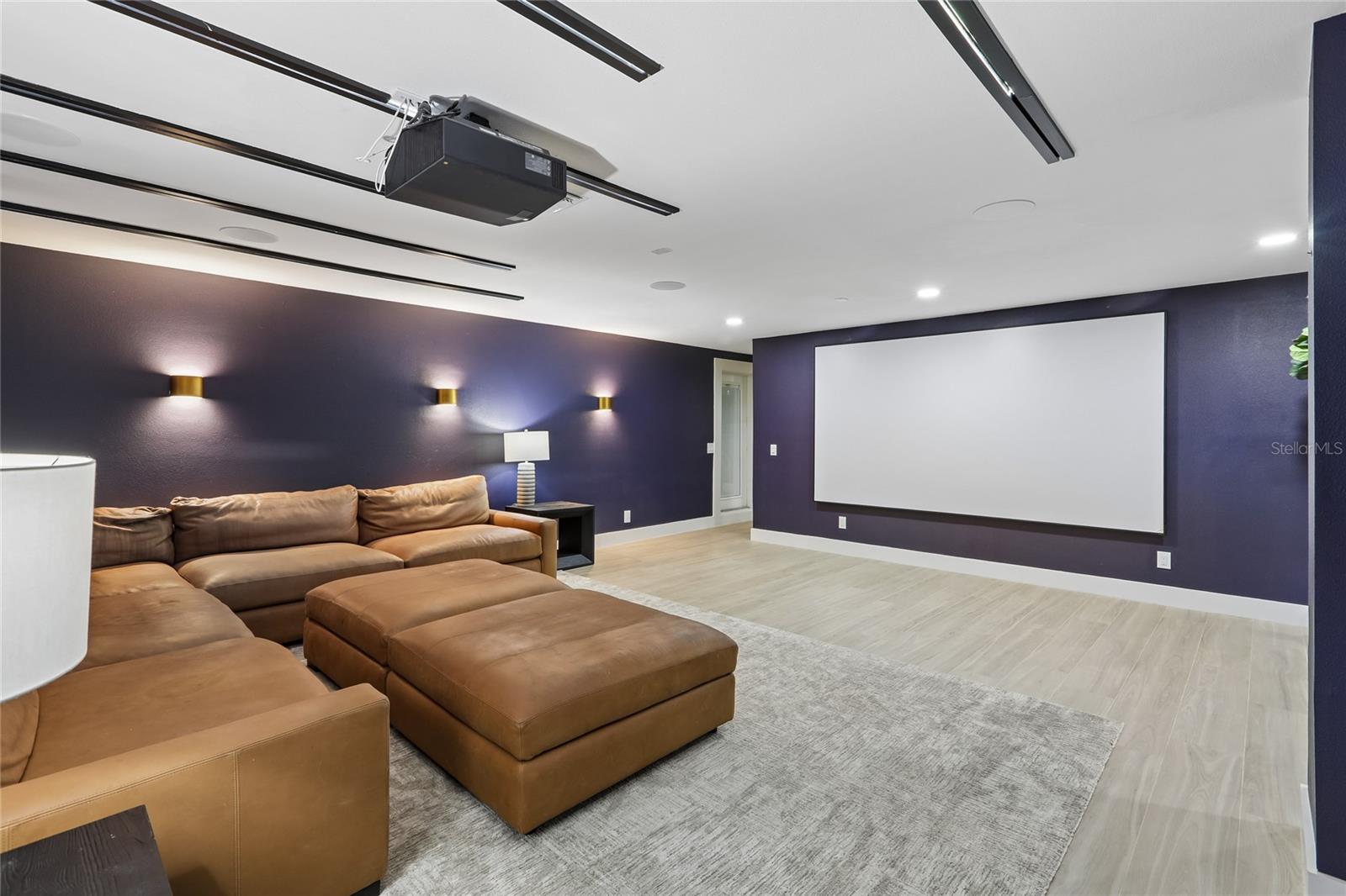 Theater with Projector