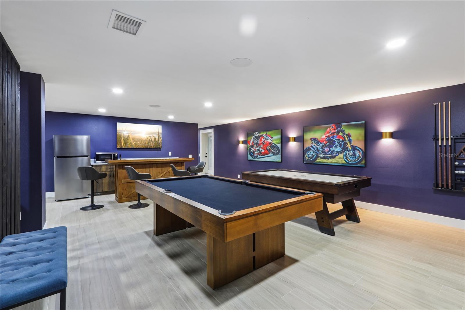 Pool and Ice Hockey