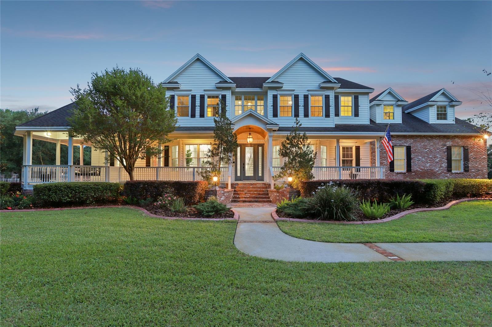 Front Elevation Twilight