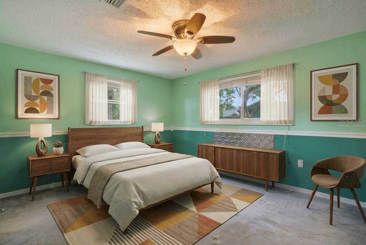 Primary Bedroom (Virtually Staged)