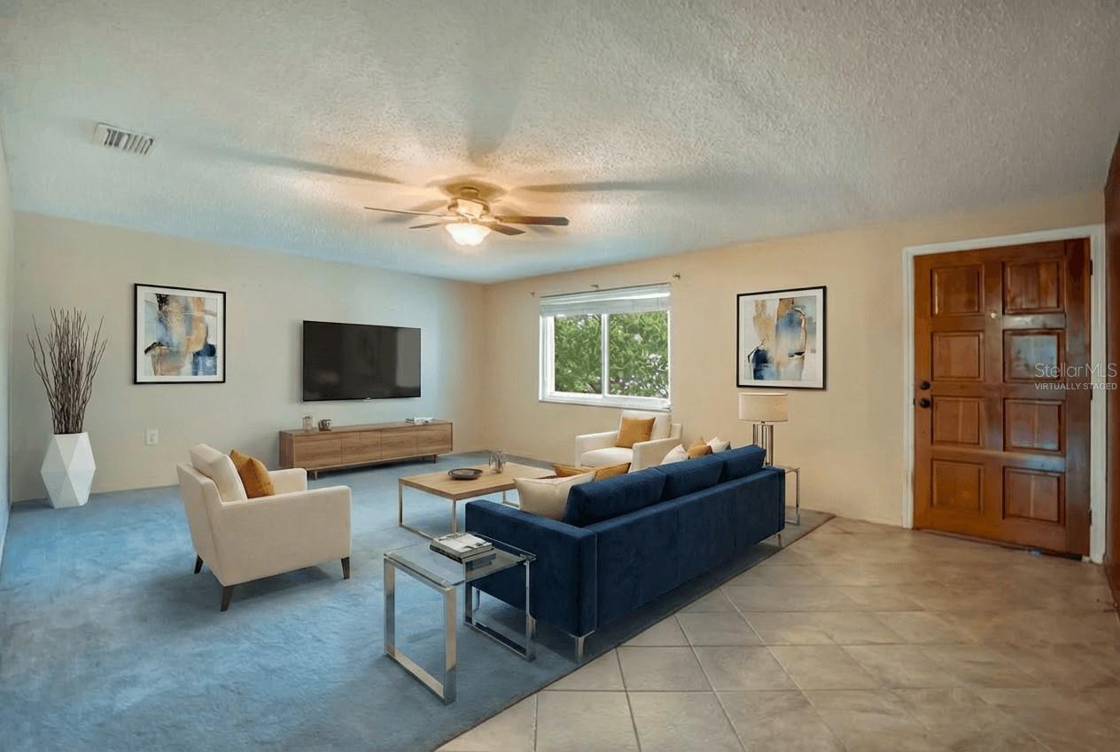 Living Room (Virtually staged)