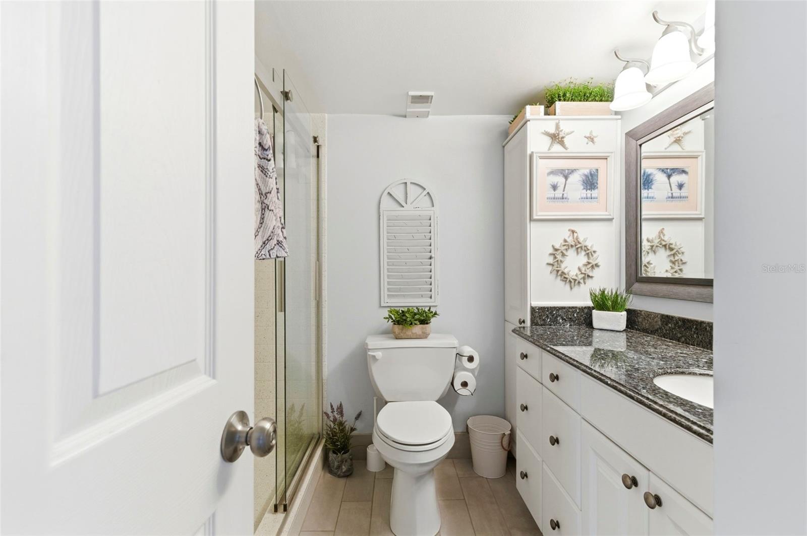 Bath in hallway