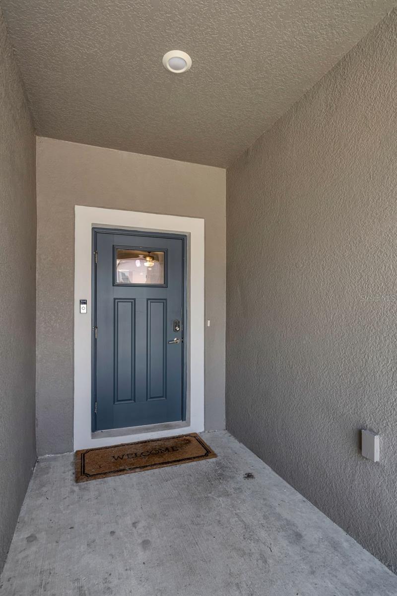 Large Covered Entryway