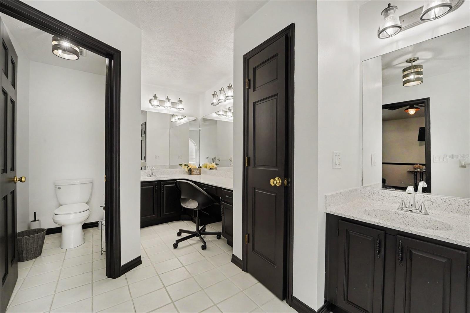 Double Vanity Primary Bathroom