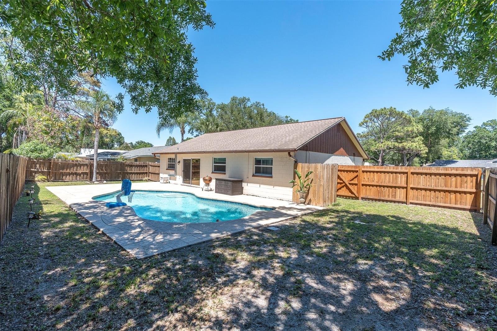 Fenced in Yard