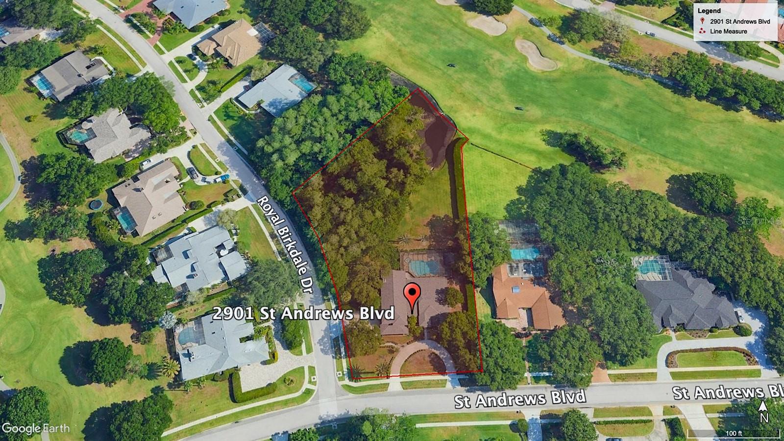property line approximate