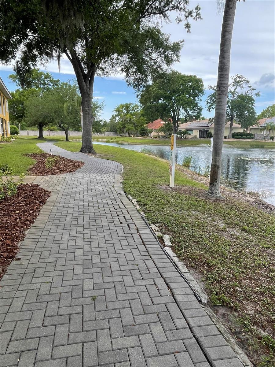 Walkway rear