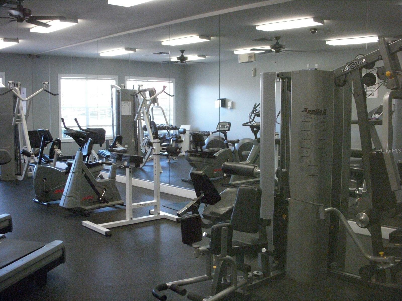 One of several gyms available for Fishhawk Ranch residents