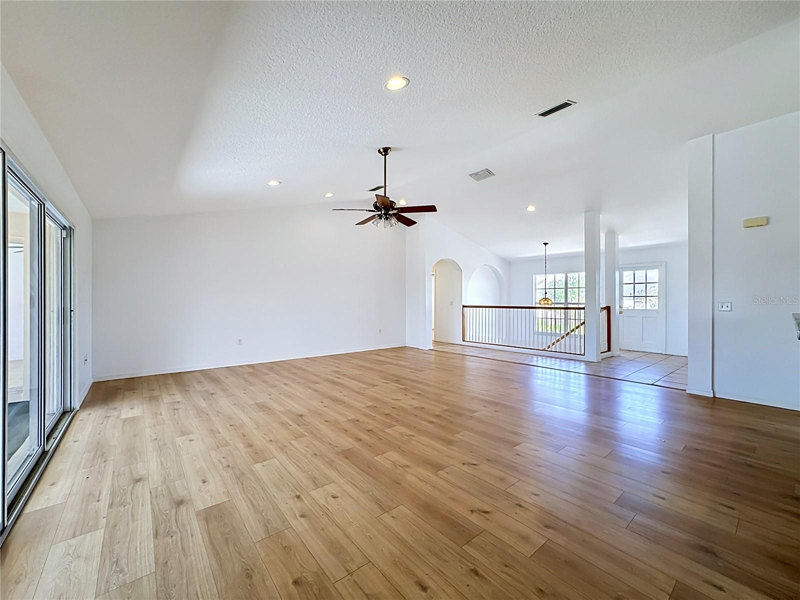 Bright open room ready to be customized