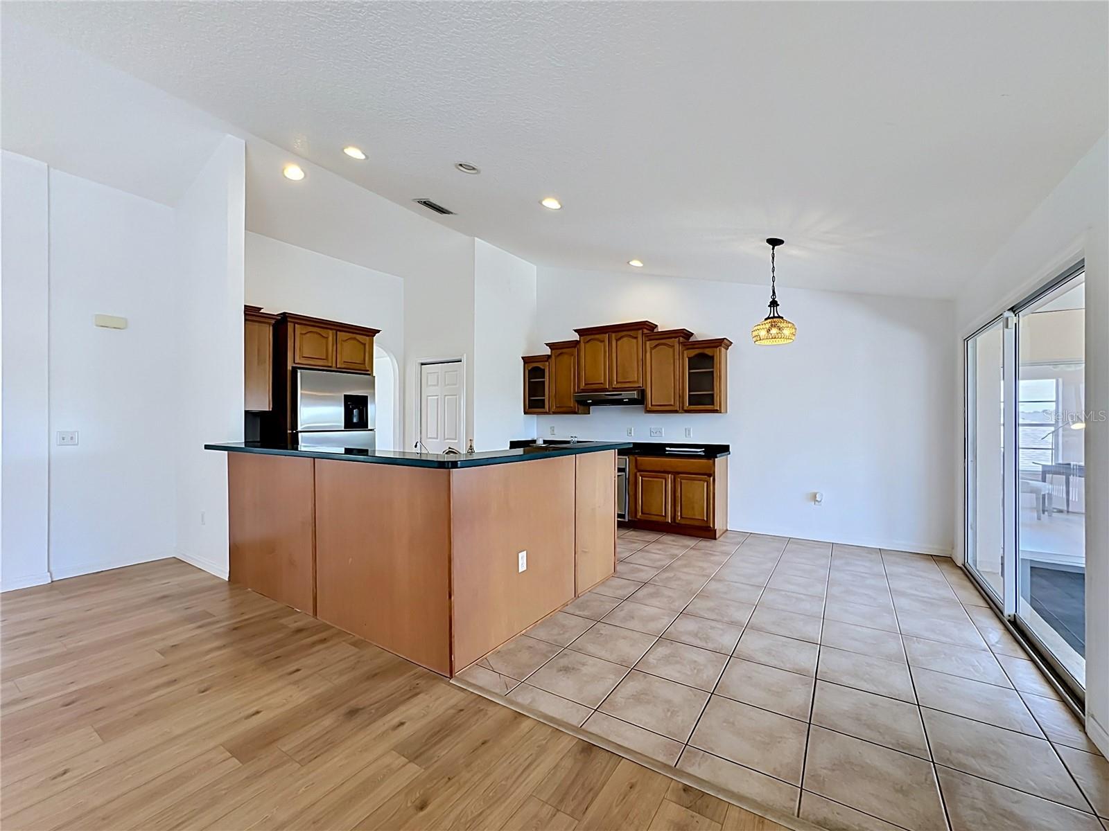 Center island kitchen perfect for entertaining