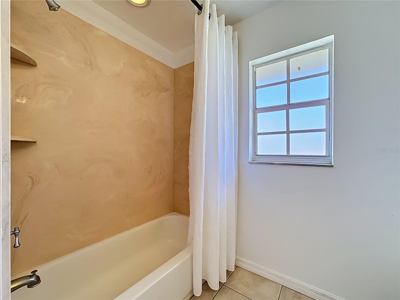 Upper guest bathroom