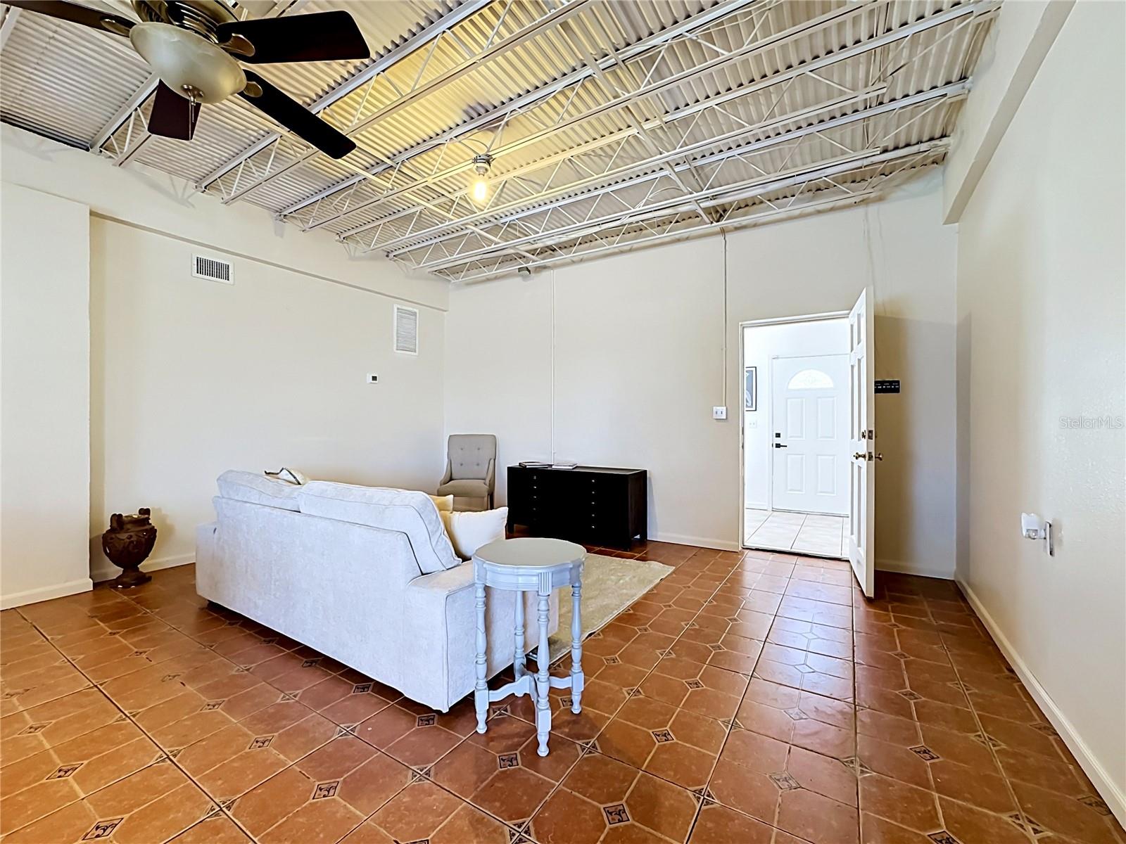 Comfortable downstairs living/family space