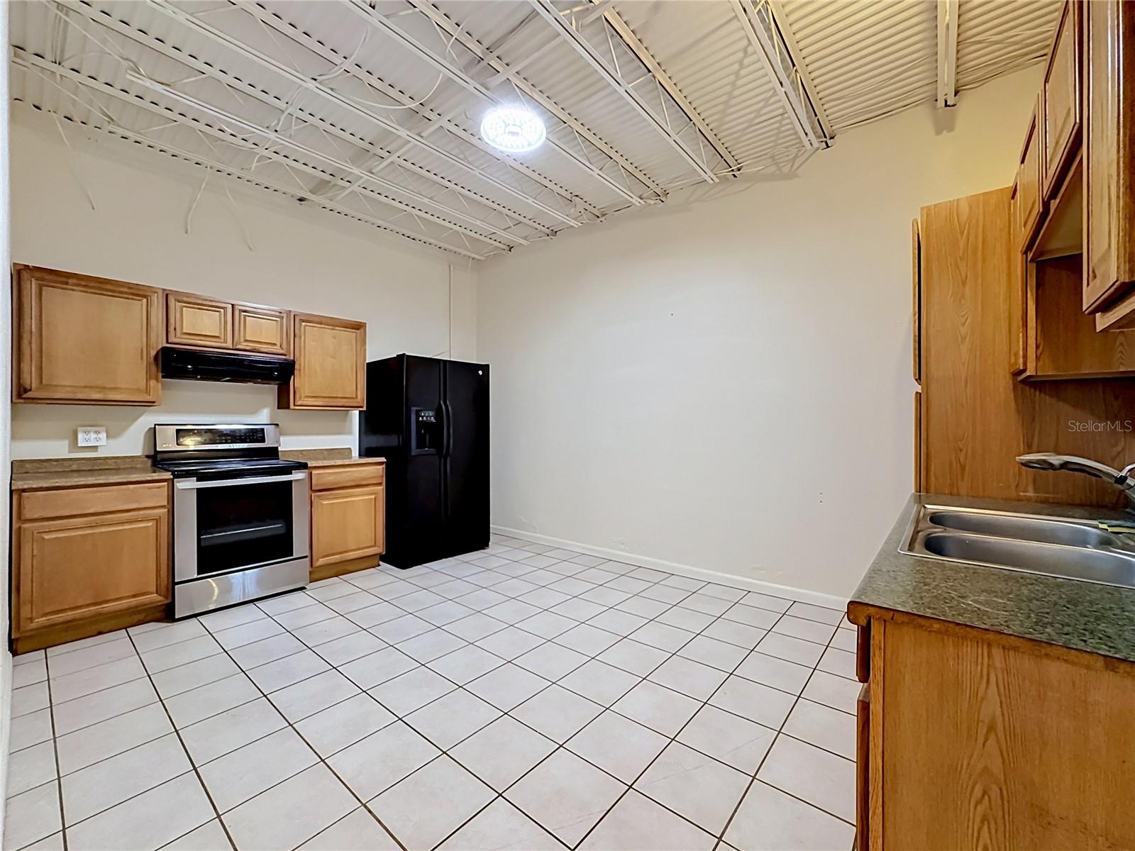 Downstairs kitchenette ready for guests or in-law use