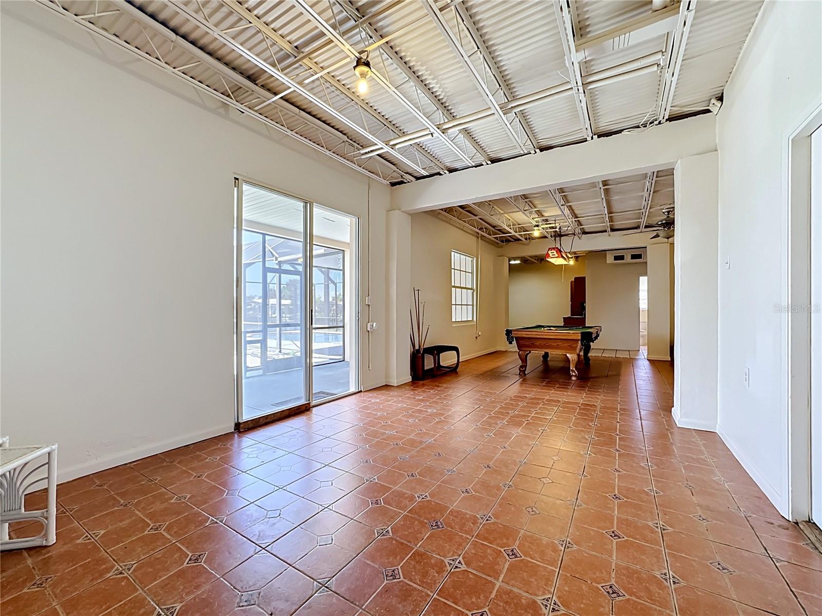 Open downstairs flex space ready for your vision