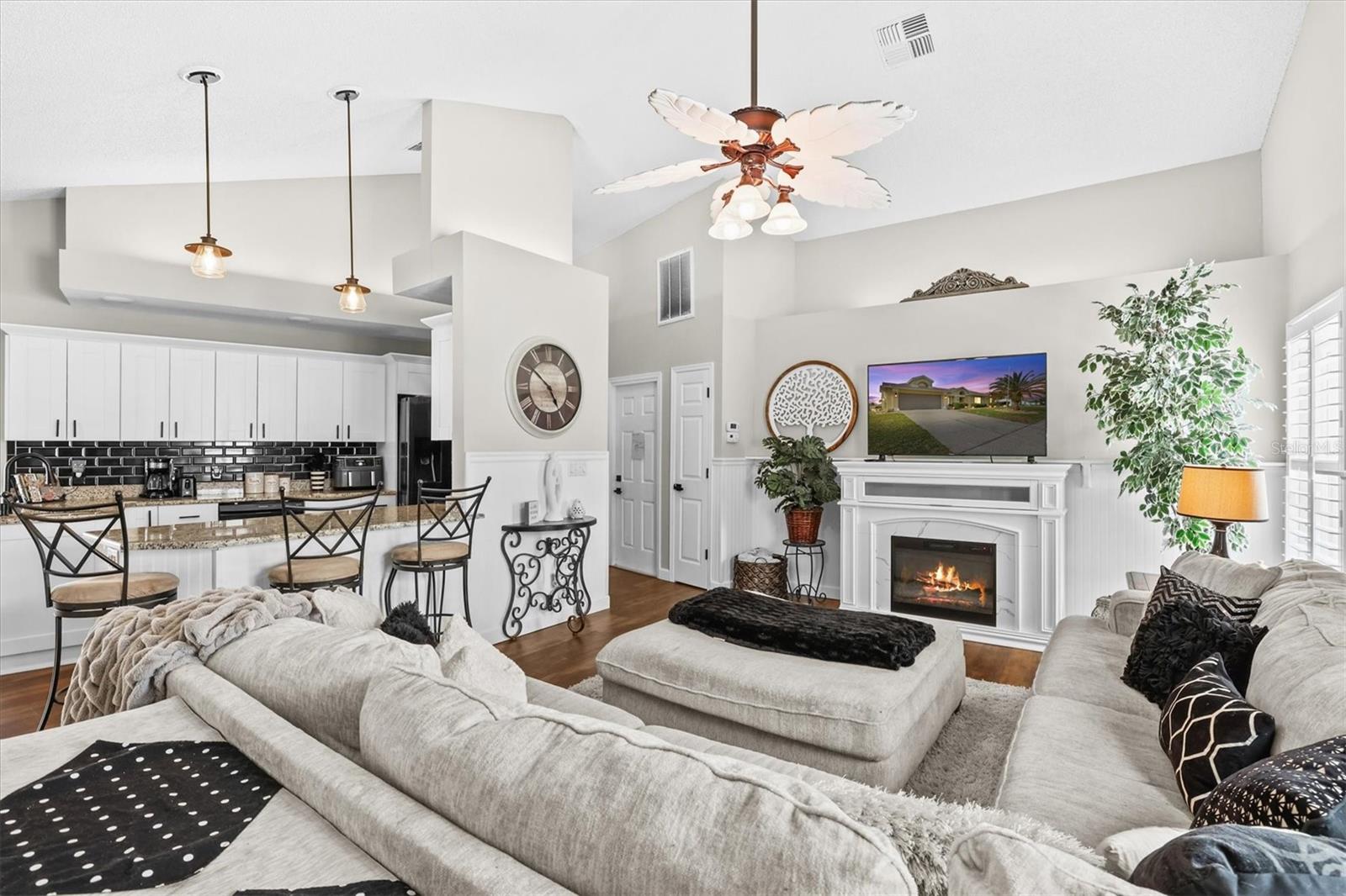 Family Room & Kitchen