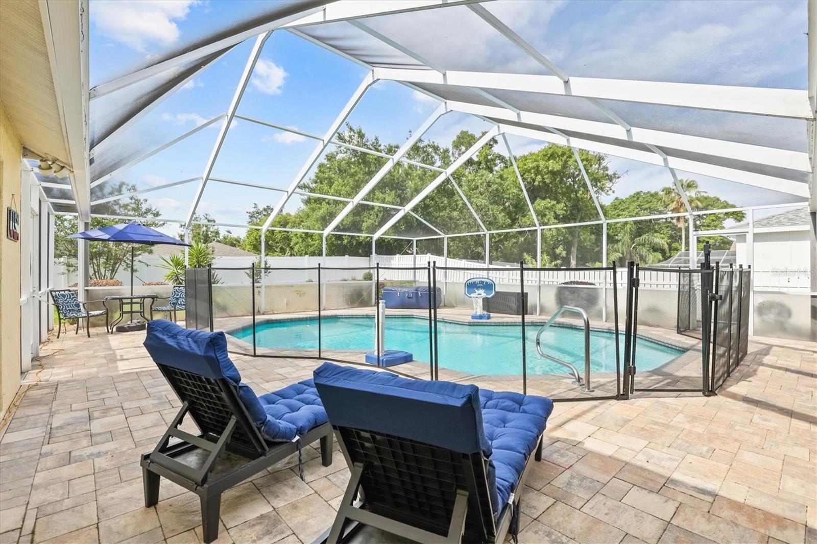 Back Patio & Pool Area