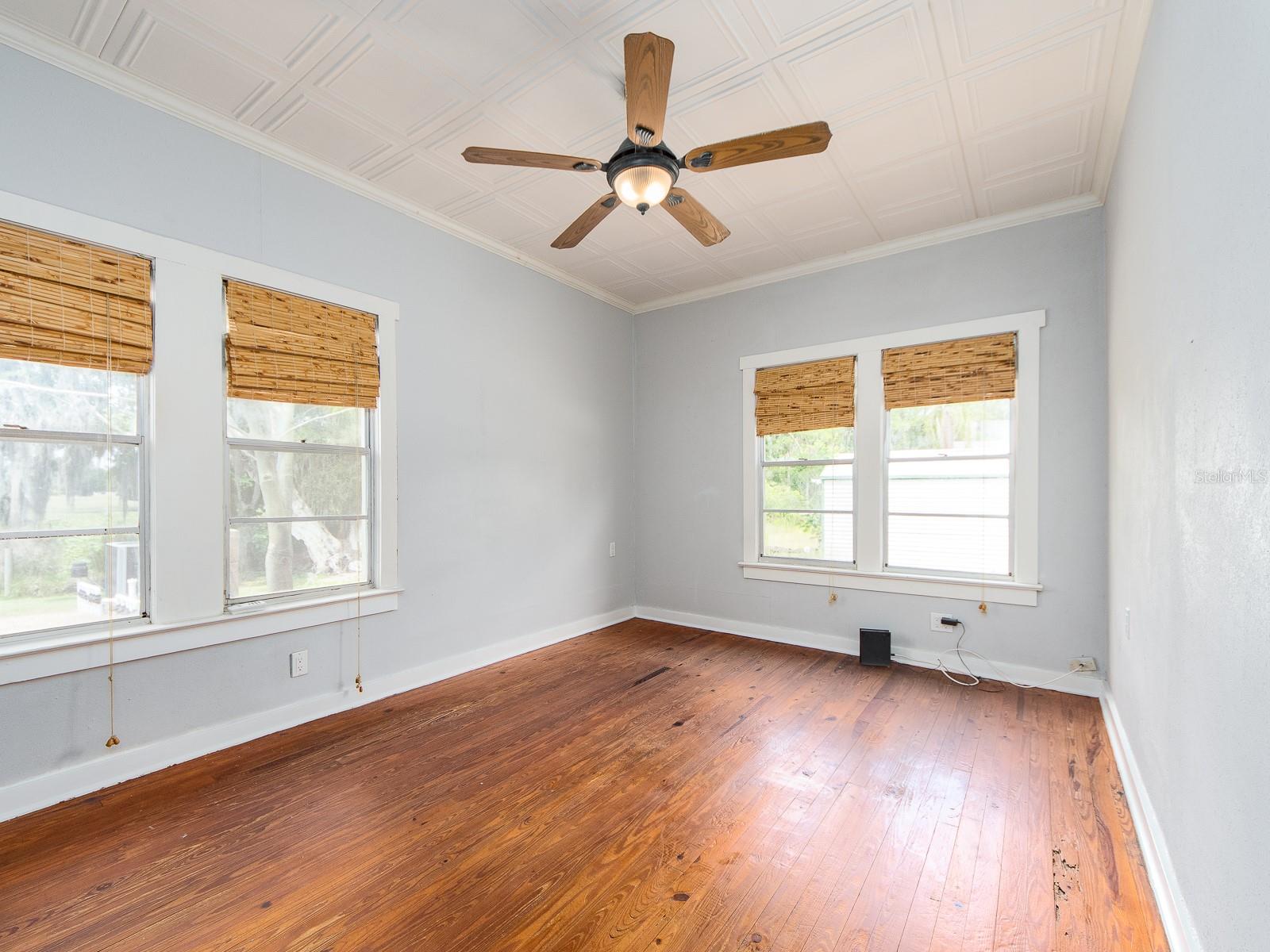 Bedroom with closet space
