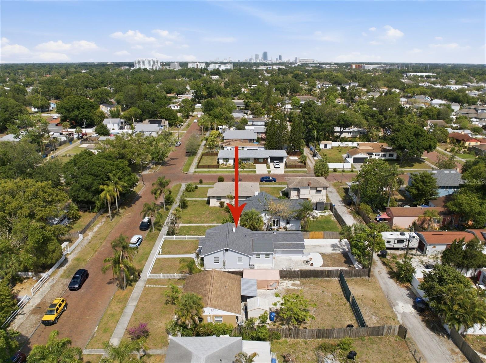 St. Pete's Iconic Red Brick streets. Only certain parts of Central Oak have the red brick.
