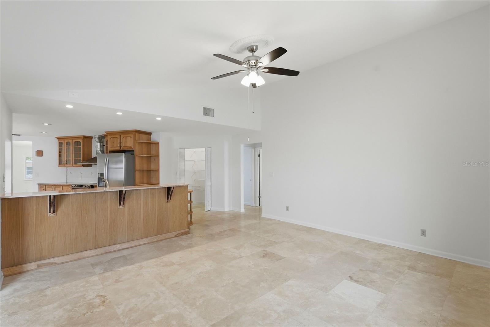 Family Room off of kitchen