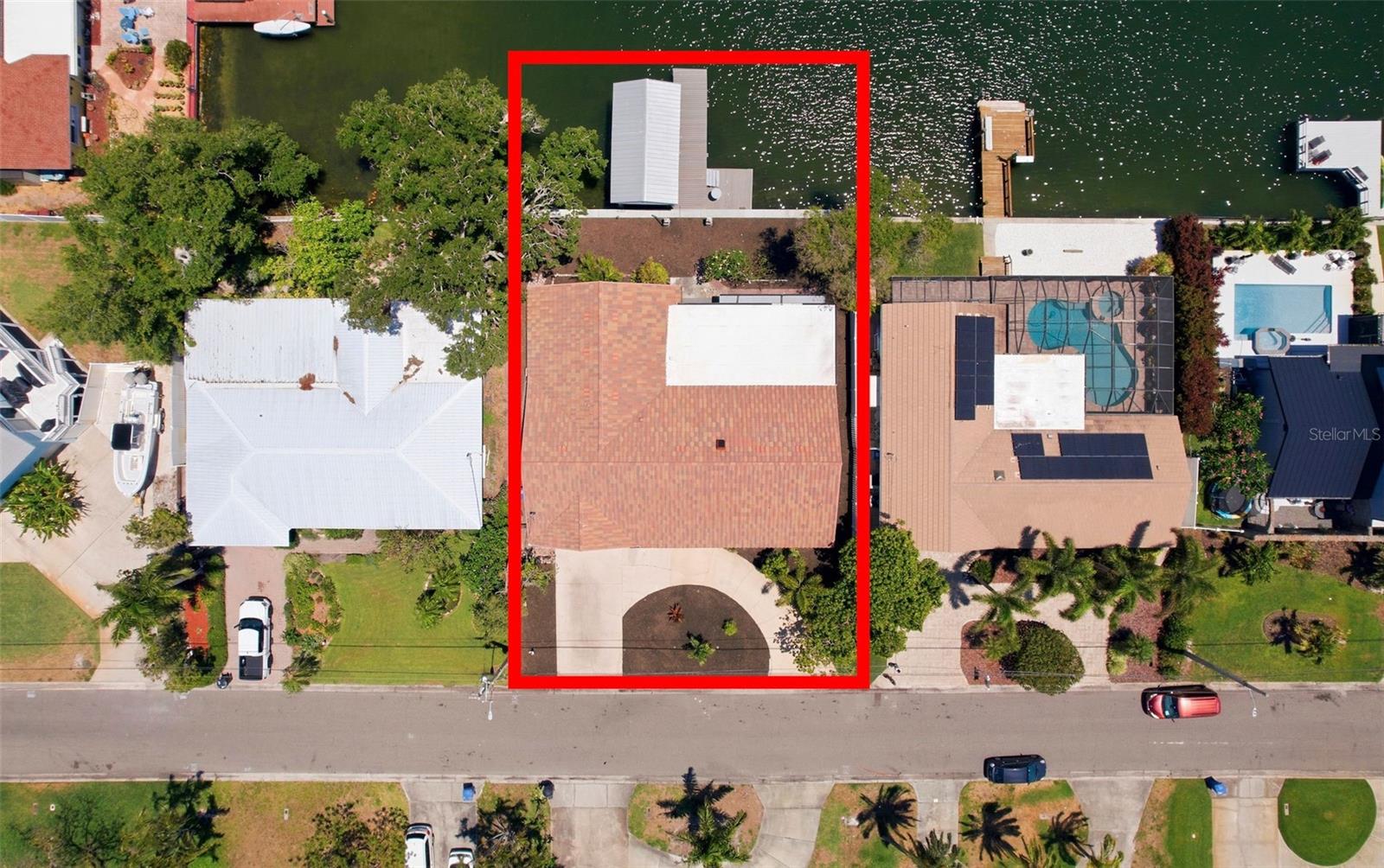 Aerial View of home