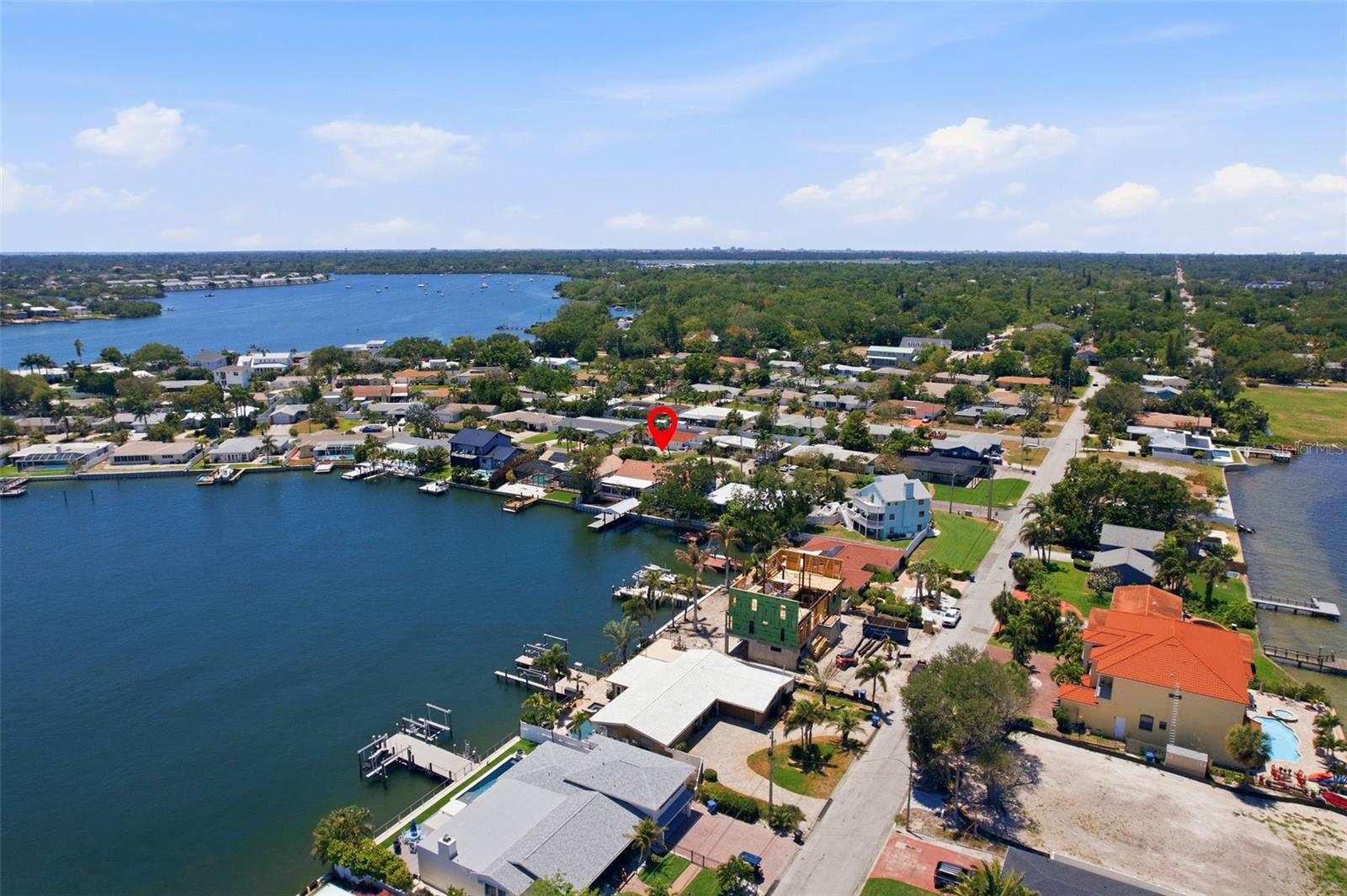 Aerial View of Tropical Shores