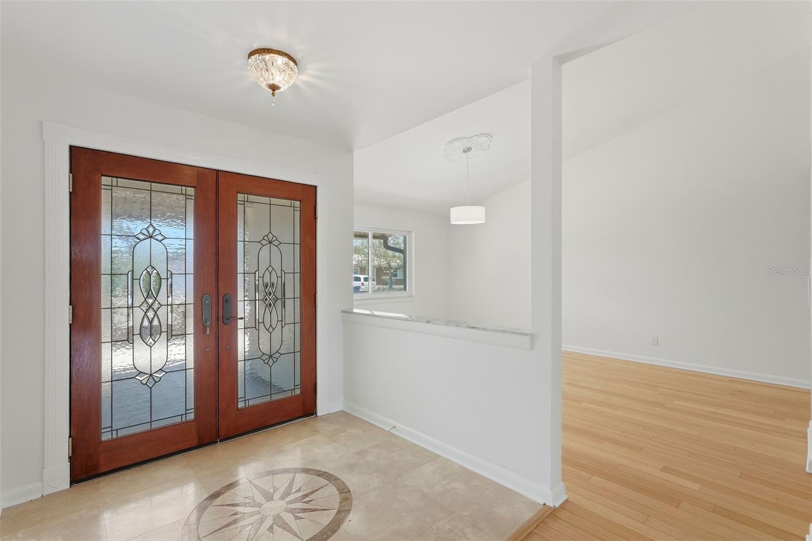 Enter thru the spacious Foyer