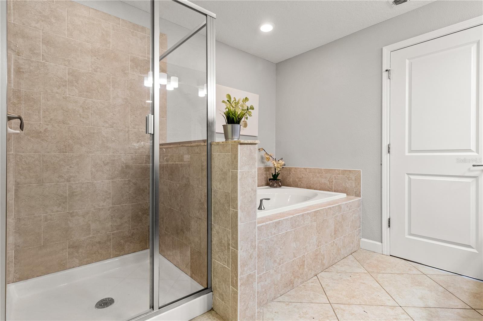 Large shower