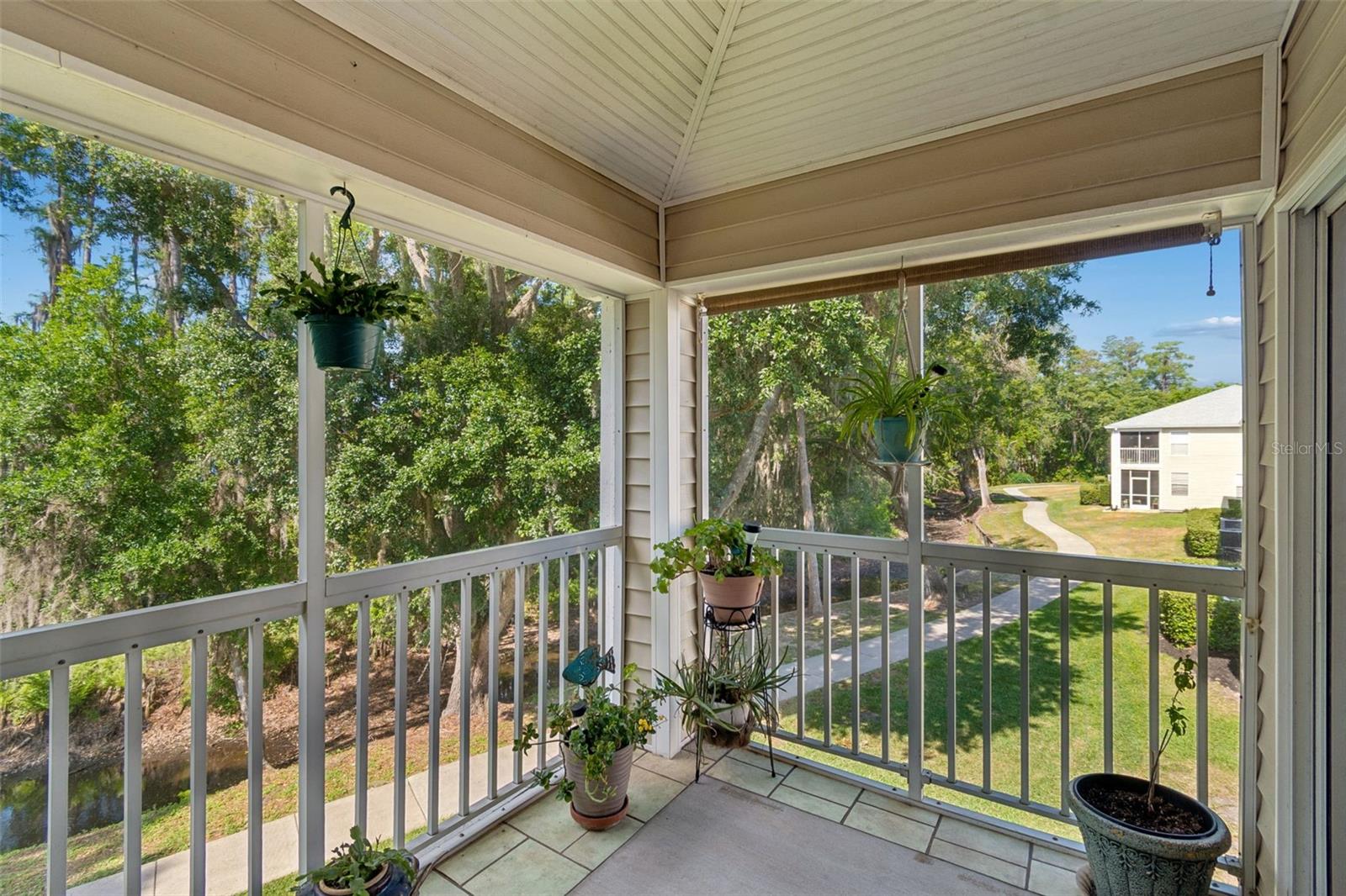 Screened lanai