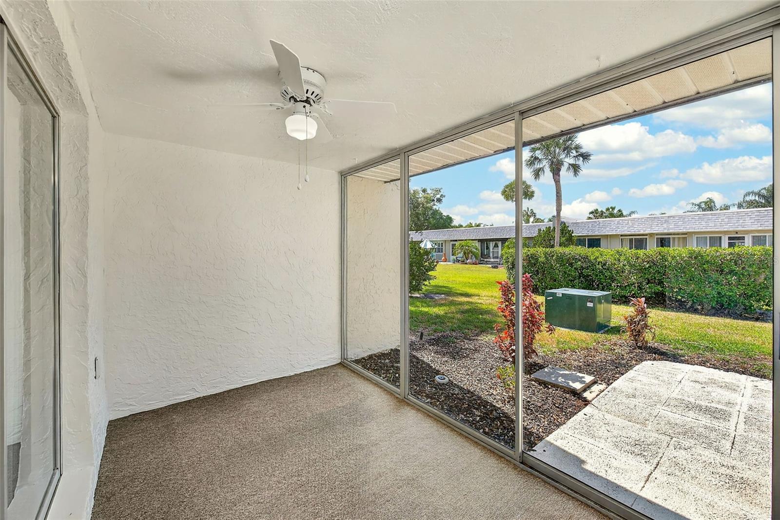 View of screened lanai