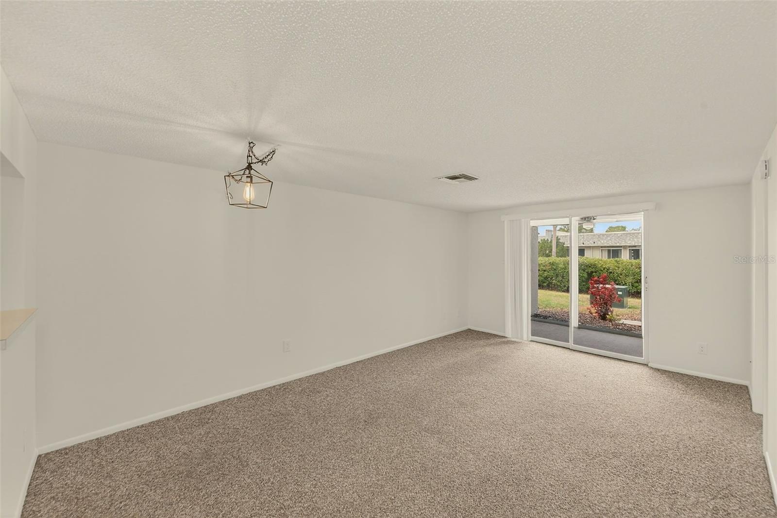 Spacious living room