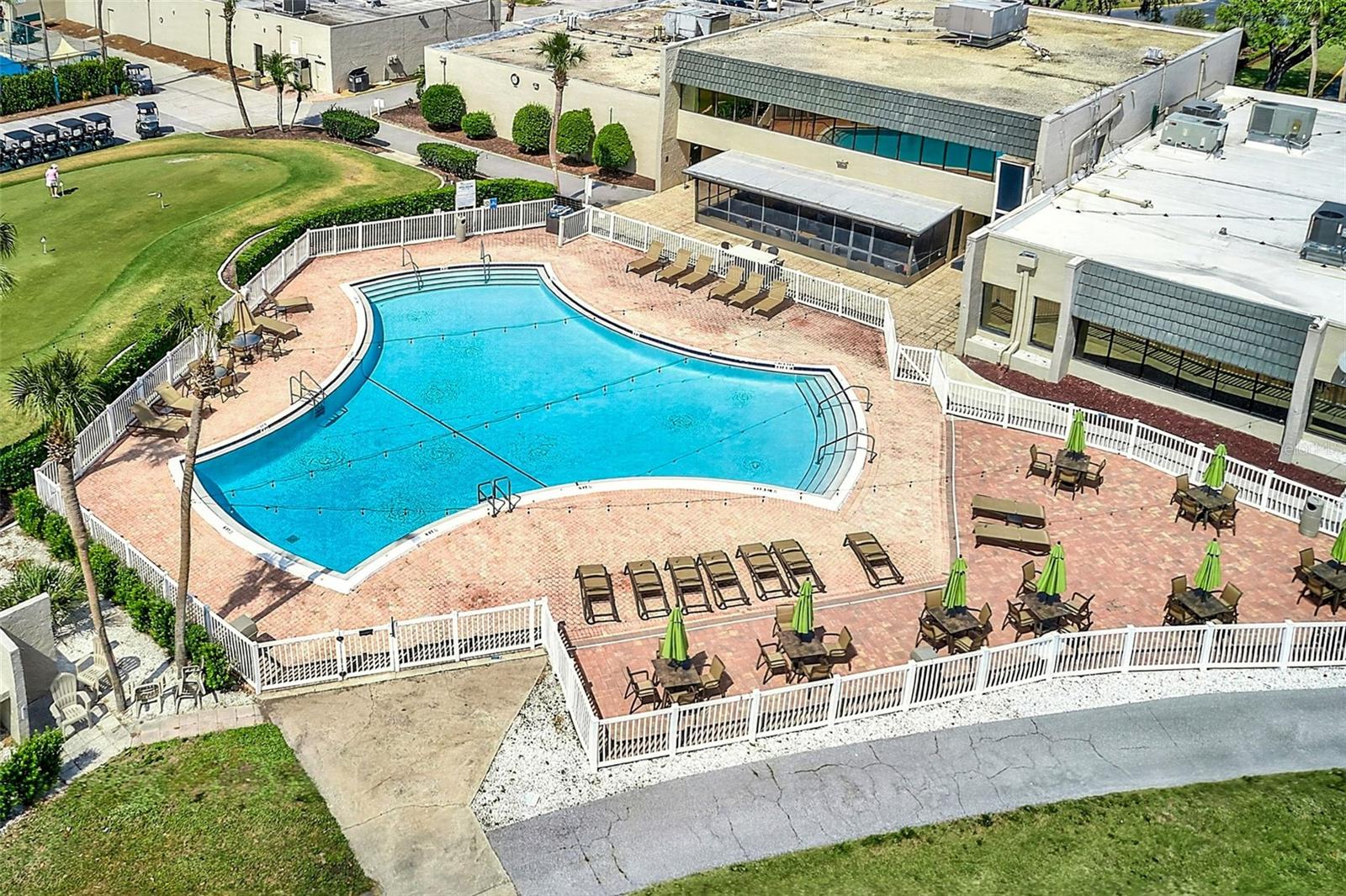Aerial view View of community pool