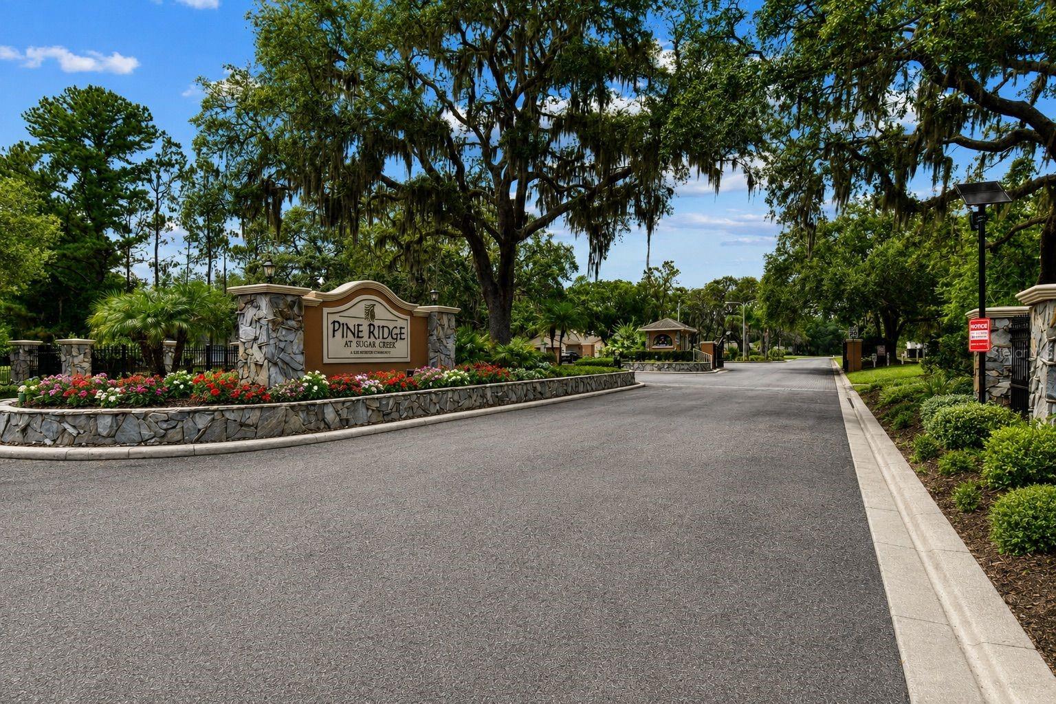 Gated community with easy access to 52 and Veterans Hwy