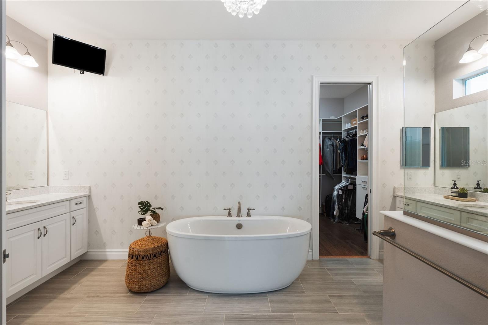 Master bathroom