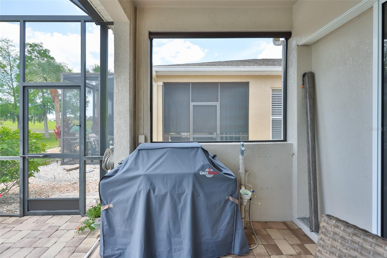 Natural gas is piped directly to the lanai for a grill.  No need for propane tanks!