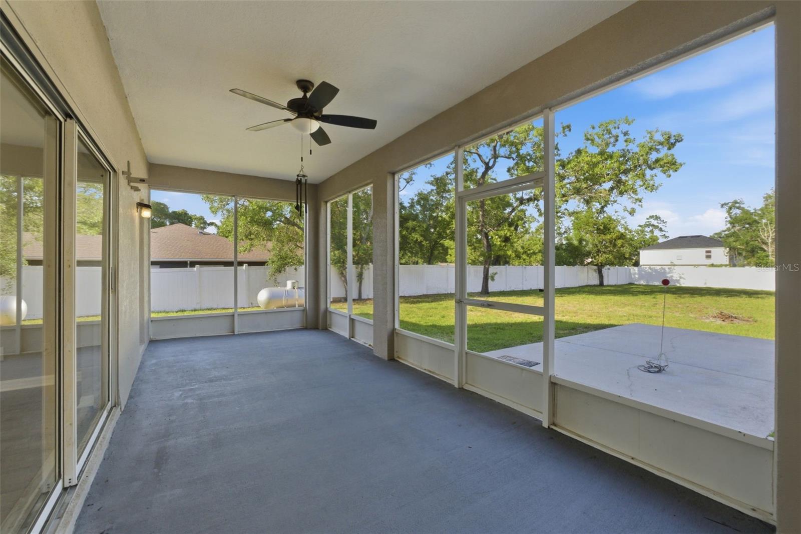 Screen enclosed Patio