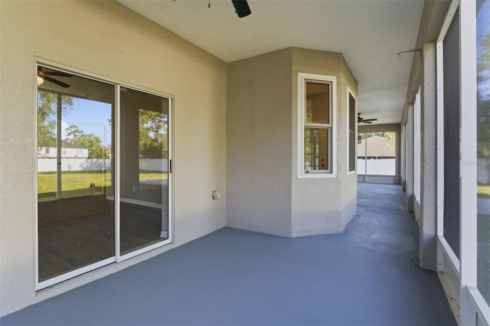 Screen enclosed Patio