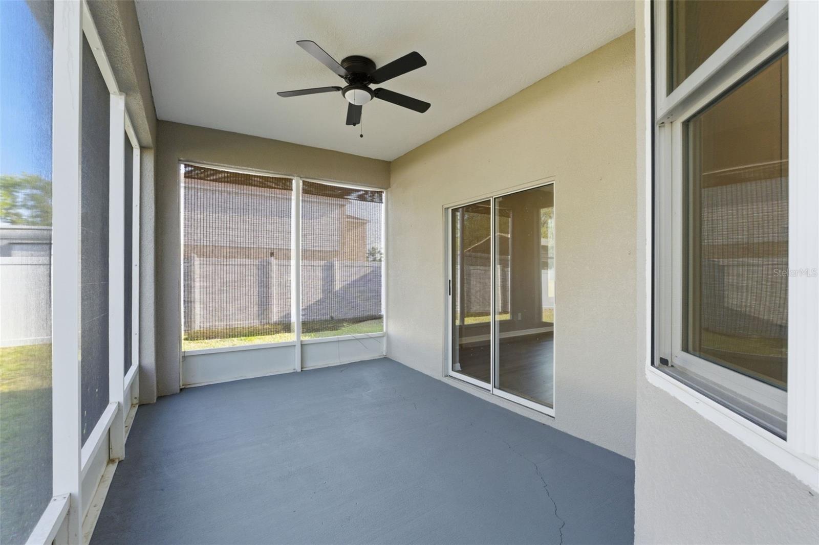 Screen enclosed Patio