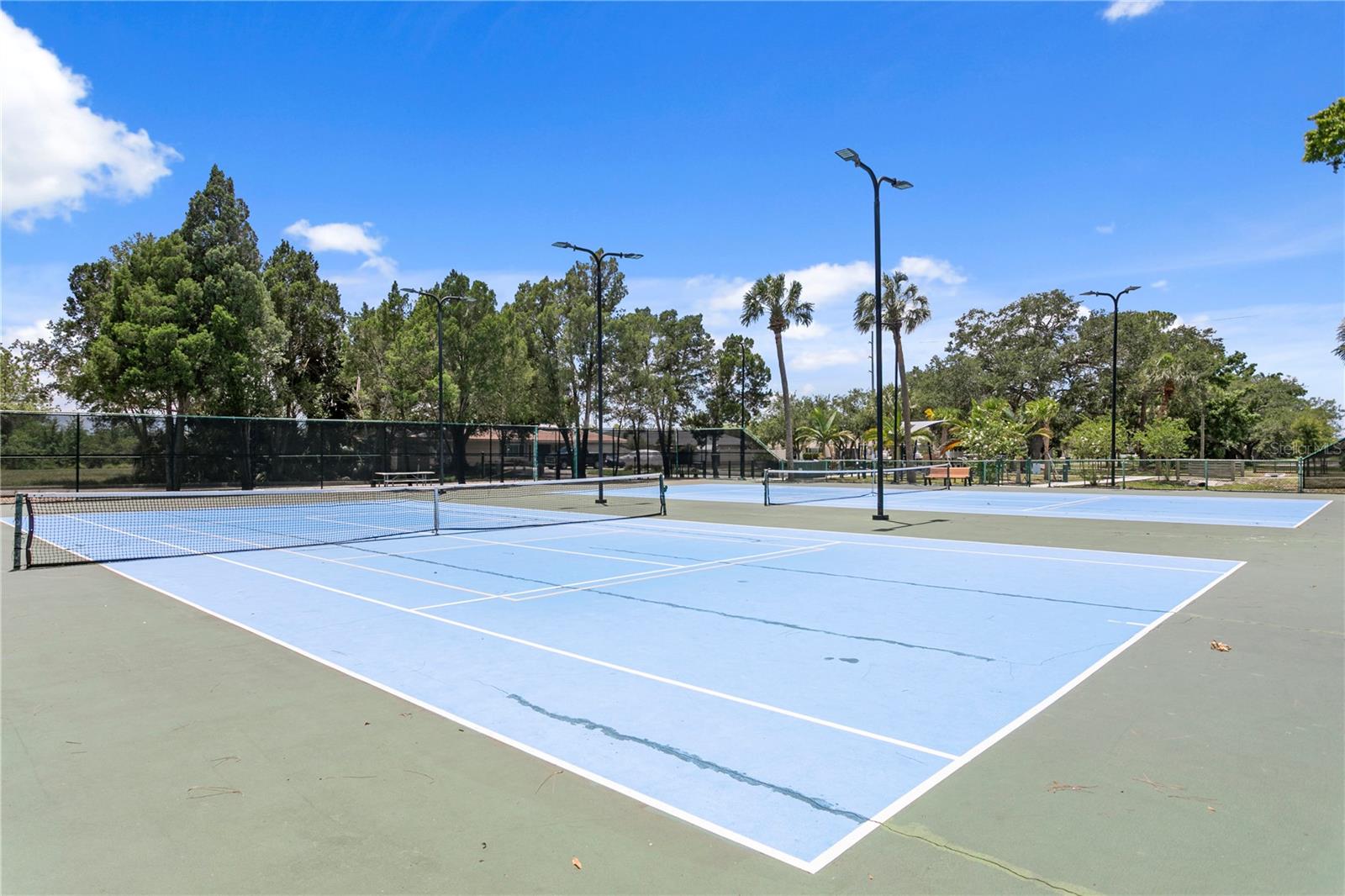 Tennis and Pickleball courts