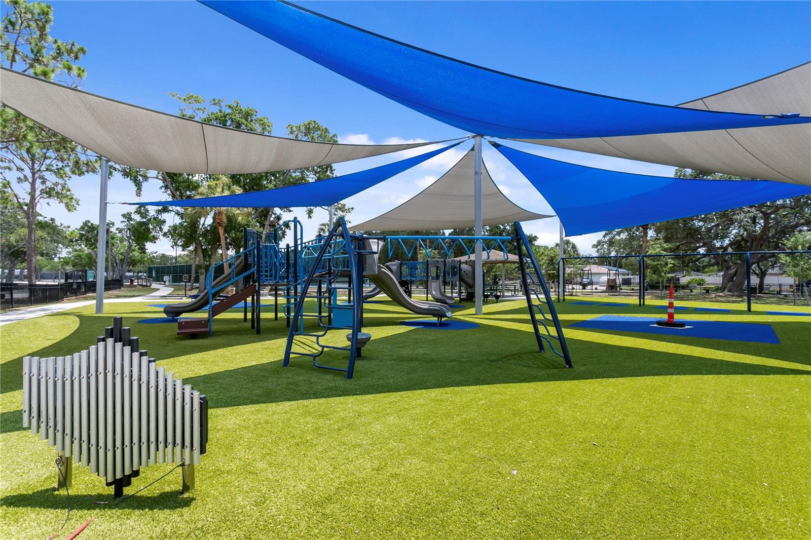 Covered playground