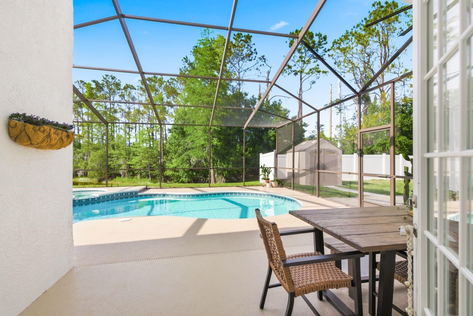 LANAI AND POOL