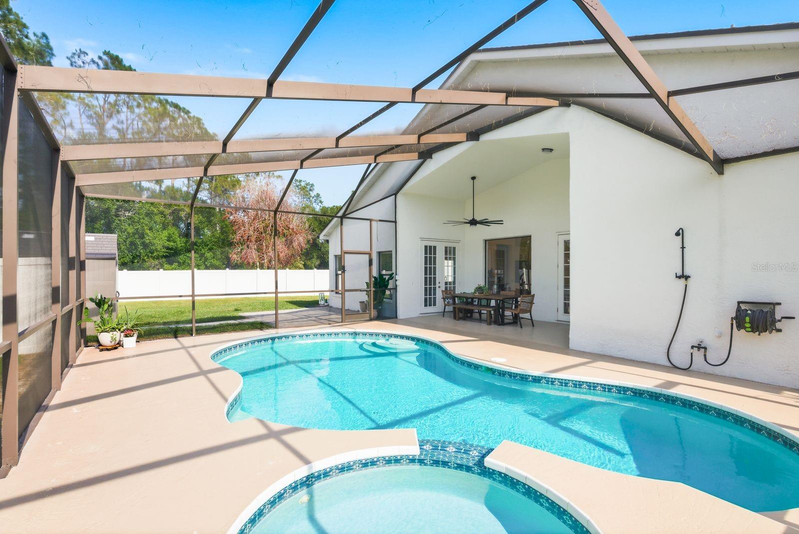 LANAI AND POOL